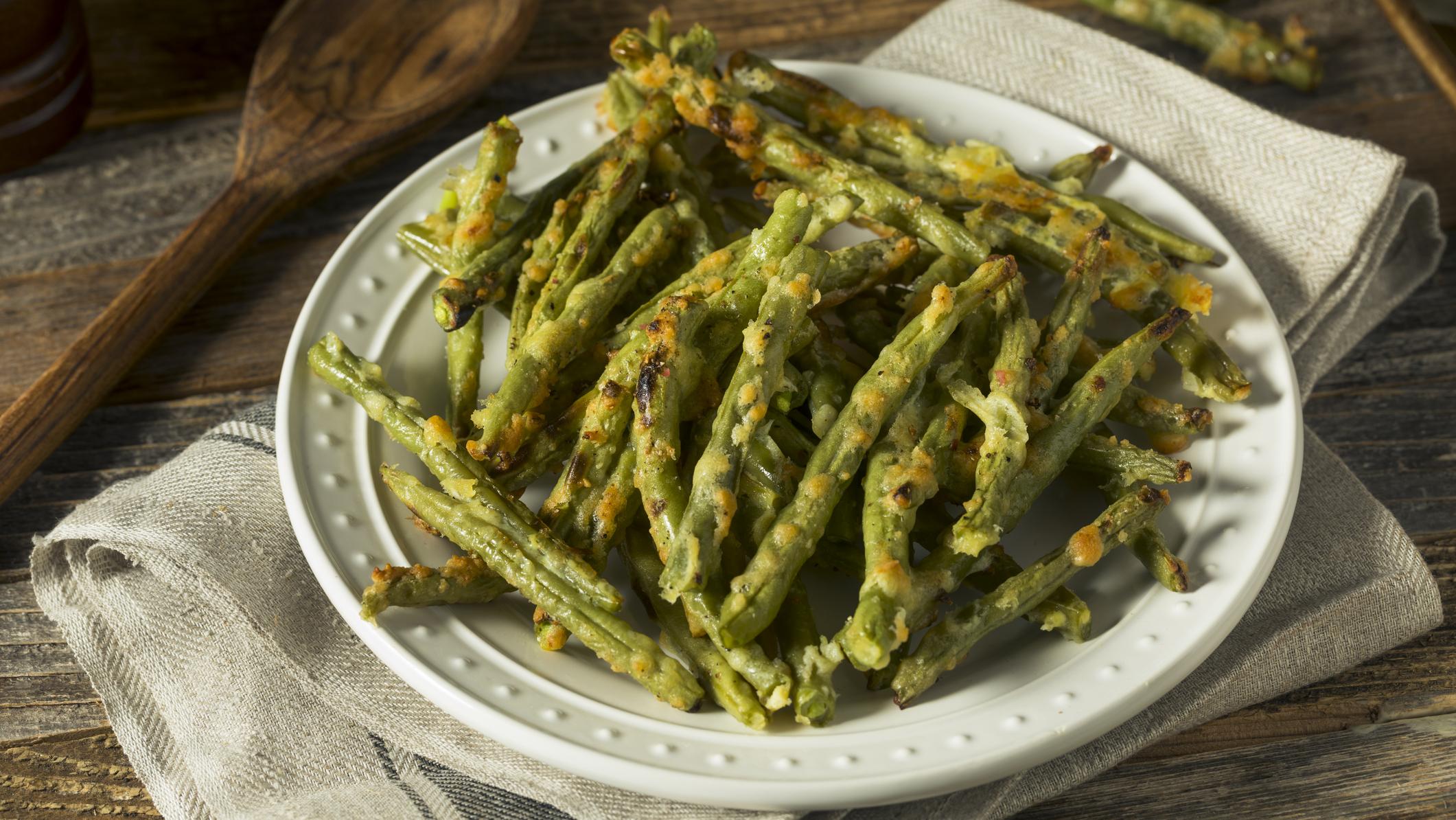 Parmesan Roasted Green Beans Atkins Low Carb Diet